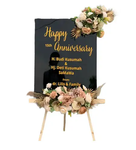 Papan Bunga Akrilik Watusomo